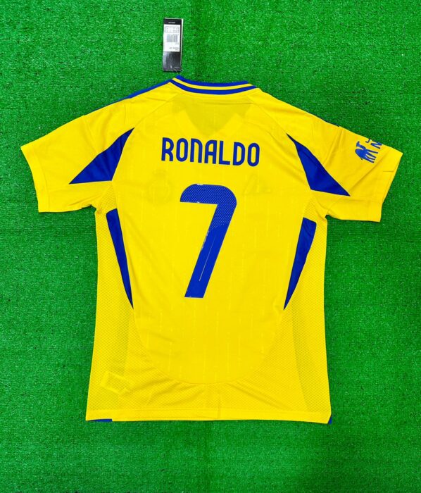 Al-nassr home jersey 24/25 with ronaldo print