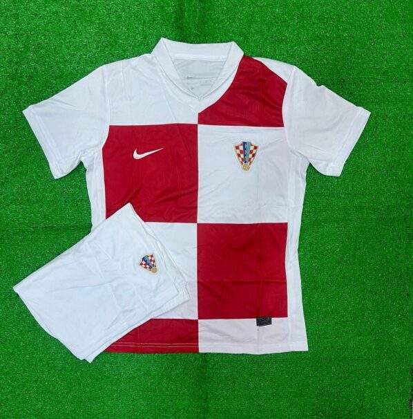 Croatia Euro Home Kit 2024-25 With Shorts