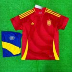 Spain Home Kit With Shorts 2024-25