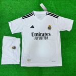 real madrid home 2024 jersey with shorts