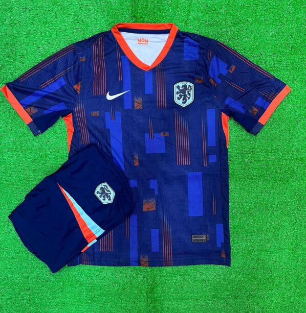 Netherlands Away Kit 2024-25 With Shorts