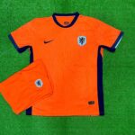 Netherlands Home Kit 2024-25 With Shorts