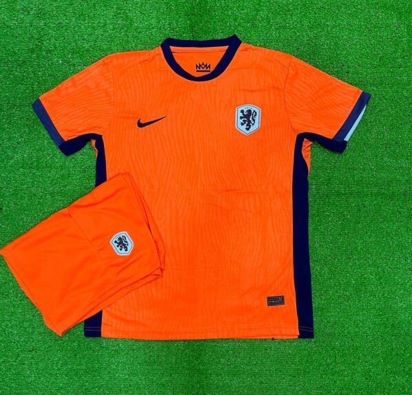 Netherlands Home Kit 2024-25 With Shorts