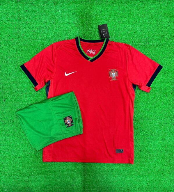 Portugal Home Kit 2024-25 With Shorts