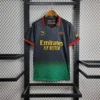 AC Milan x Off-White 2025 Jersey – Black & Green Fan Edition