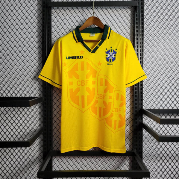 brazil home retro jersey 1993/94