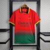 off white x ac milan red and green jersey