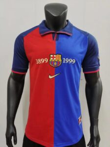 barcelona 1999-2000 home jersey