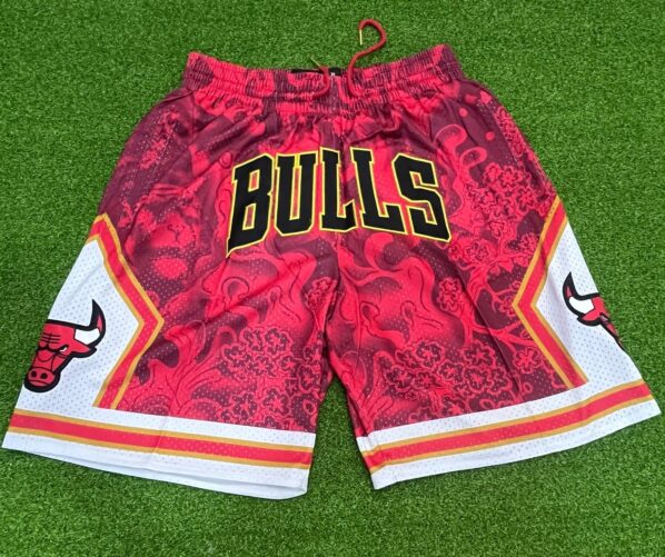 chicago bulls basket ball shorts