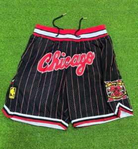 chicago bulls anniversary shorts