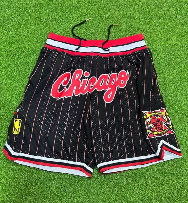 chicago bulls anniversary shorts